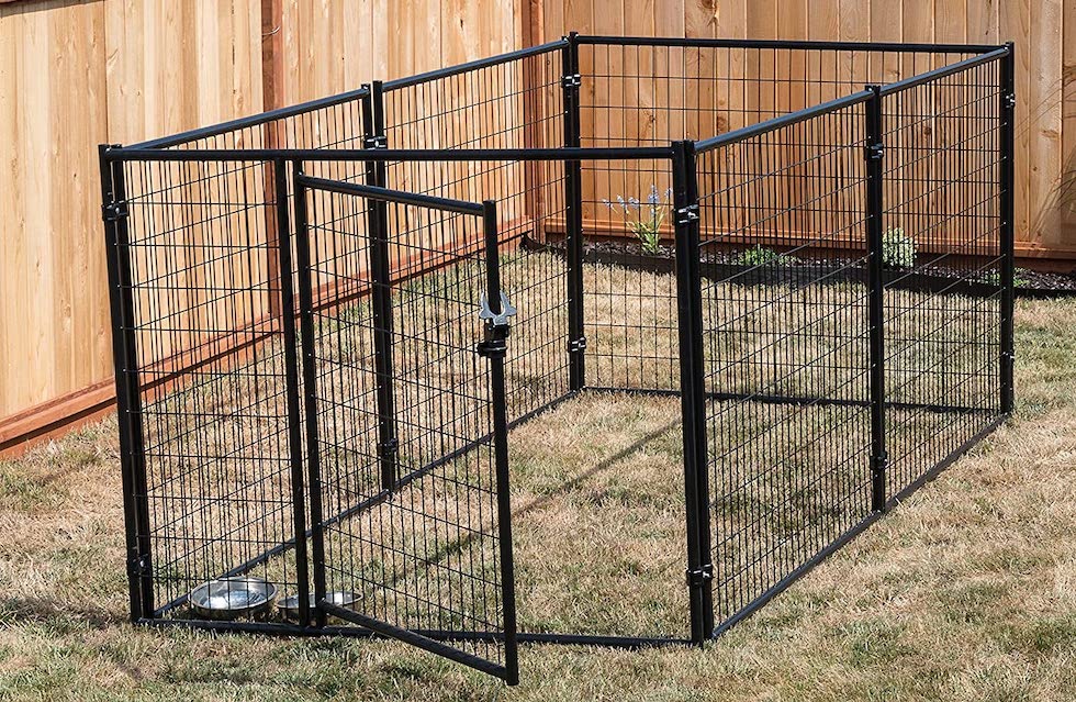 used outdoor dog kennels